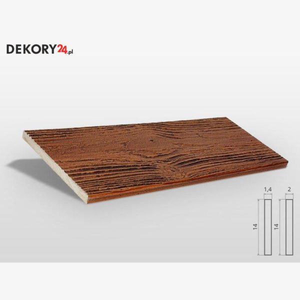 Deska Imitacja Drewna Dąb Złoty Wysokość 200 cm